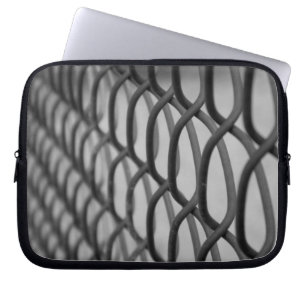 chain link fence laptop sleeve