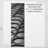 chain link fence letterhead (Front/Back)