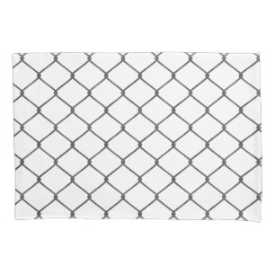 Chain Link Fence Pillowcase