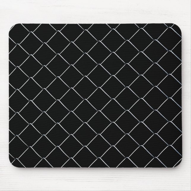 Chain Link Pattern Cool Fun Mouse Pad (Front)