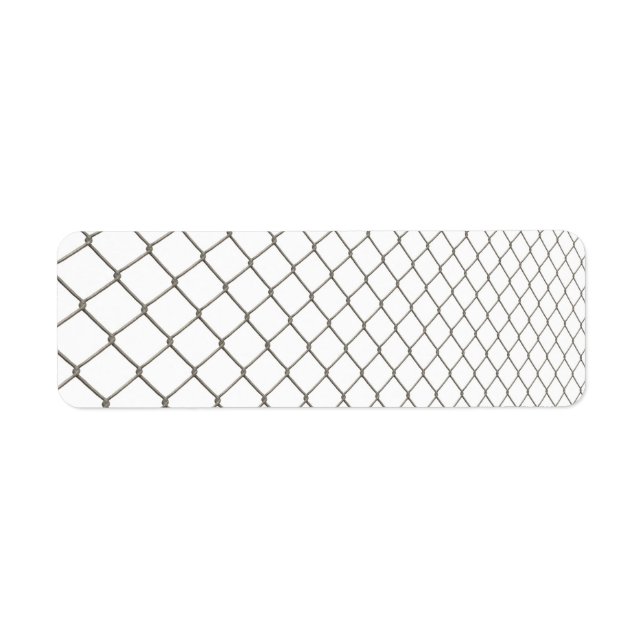 Chain Linked Fence Label (Front)