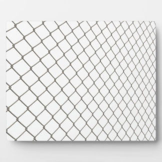 Chain Linked Fence Plaque