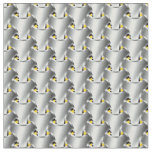 Chain Mail on Yellow Fabric