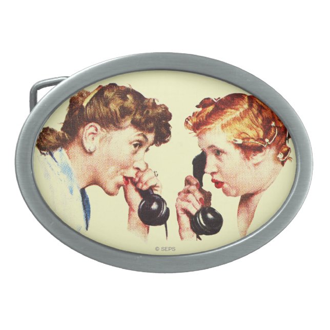 Chain of Gossip Belt Buckle (Front)