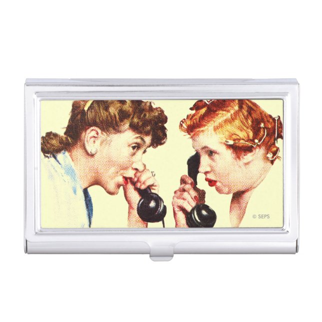 Chain of Gossip Case For Business Cards (Front)