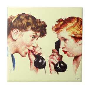 Chain of Gossip Ceramic Tile
