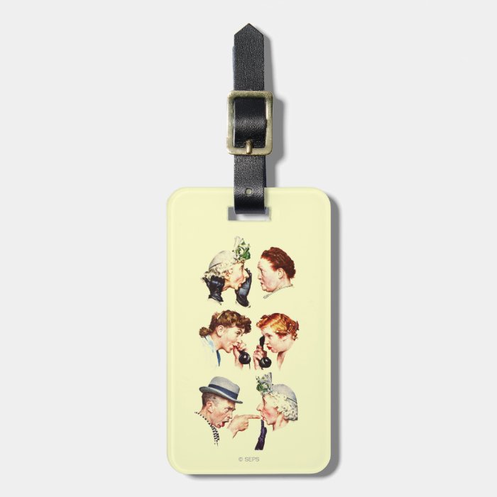 Chain of Gossip Luggage Tags