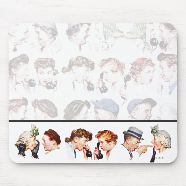 Chain of Gossip Mouse Pad (Front)