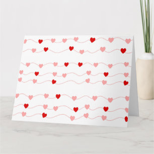 CHAIN OF HEARTS CARD