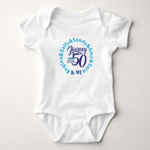 Chain of Tradition of Women Rabbis 50 years  T_Shi Baby Bodysuit