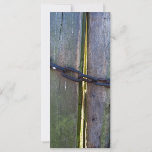 Chain on wood (Front)