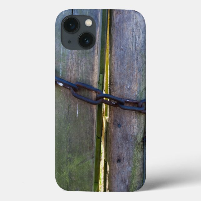 Chain on wood Case-Mate iPhone case (Back)
