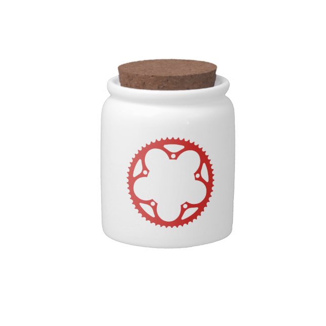 Chain Ring Candy Jar (Front)