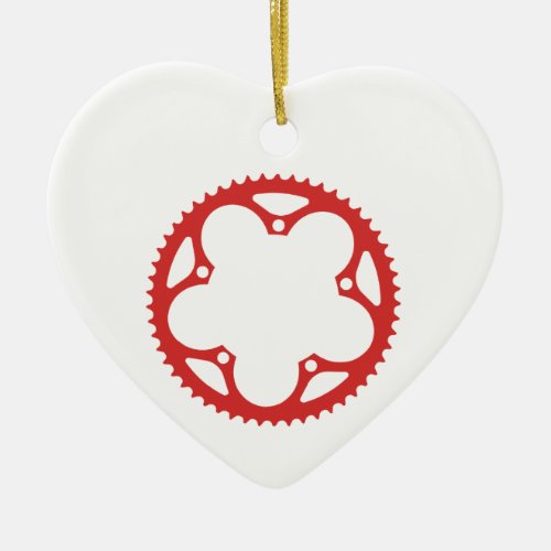 Chain Ring Ceramic Ornament