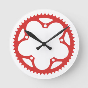 Chain Ring Round Clock