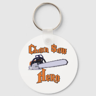 Chain Saw Hero Chainsaw Keychain