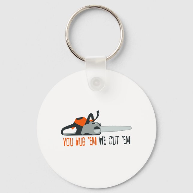 Chain Saw Keychain (Front)