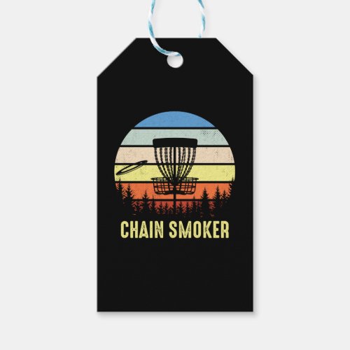 Chain Smoker Disc Golf best golf gifts Gift Tags