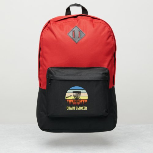 Chain Smoker Disc Golf best golf gifts Port Authority Backpack