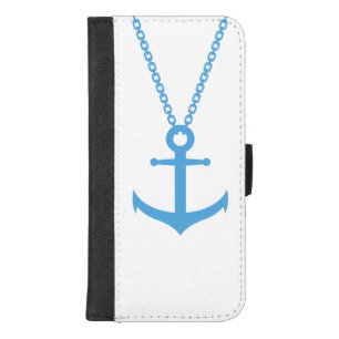 Chained anchor iPhone 8/7 plus wallet case