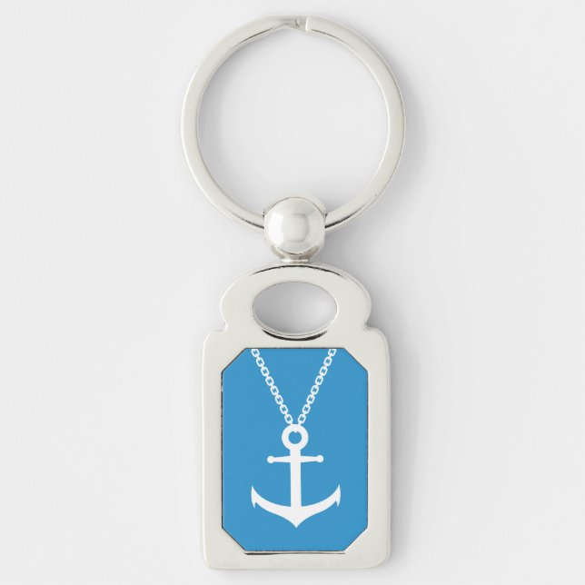 Chained anchor keychain (Front)