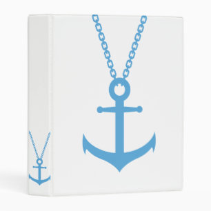 Chained anchor mini binder