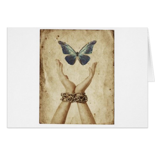 Chained Butterfly Cards (Front Horizontal)