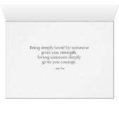 Chained Heart Card (Inside Horizontal (Bottom))