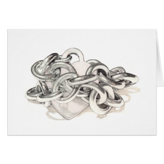 Chained Heart Card (Front Horizontal)