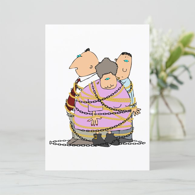 Chained Together Symbolic Unity Humor Invitation (Creator Uploaded)