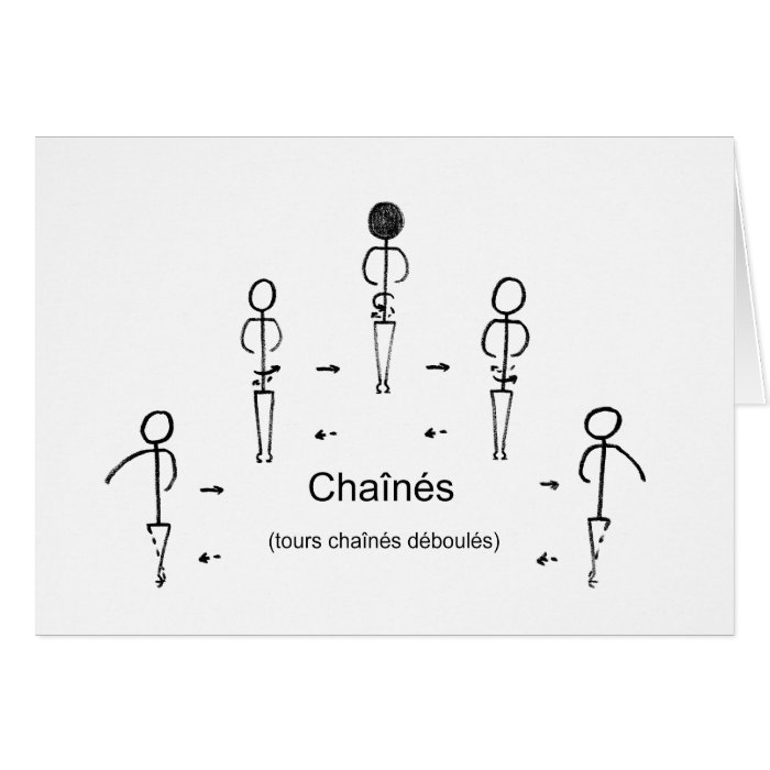 Chaines Greeting Card