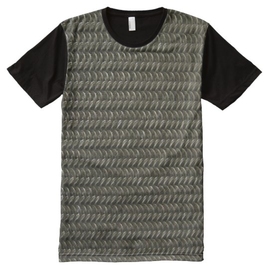 chainmail print t shirt