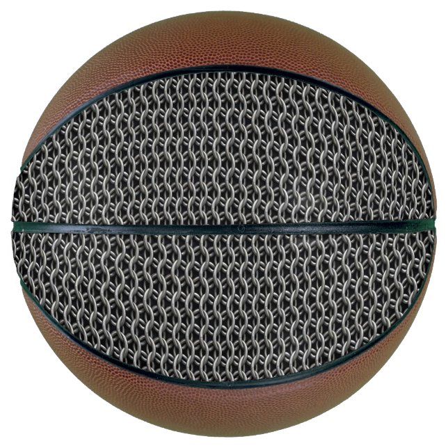 Chainmail Medieval Armor Basketball (Front)