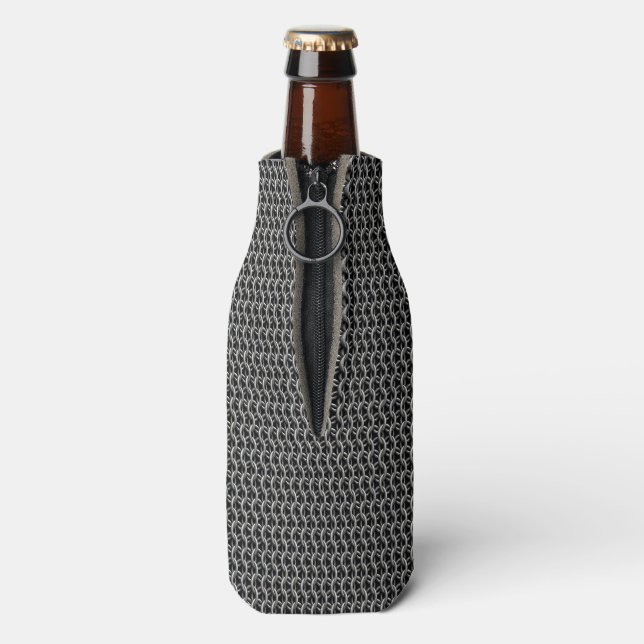 Chainmail Medieval Armor Bottle Cooler (Bottle Back)