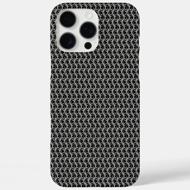 Chainmail Medieval Armor Case-Mate iPhone Case (Back)