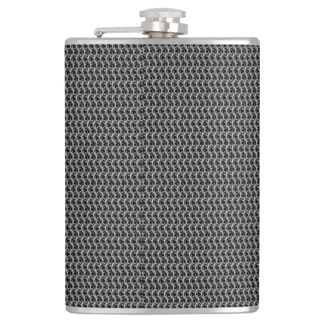Chainmail Medieval Armor Flask (Front)