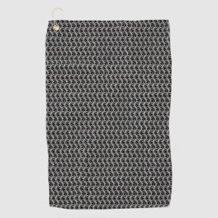 Chainmail Medieval Armor Golf Towel