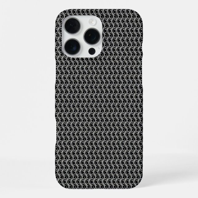Chainmail Medieval Armor Iphone Case (Back)