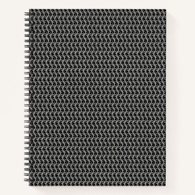 Chainmail Medieval Armor Notebook (Front)