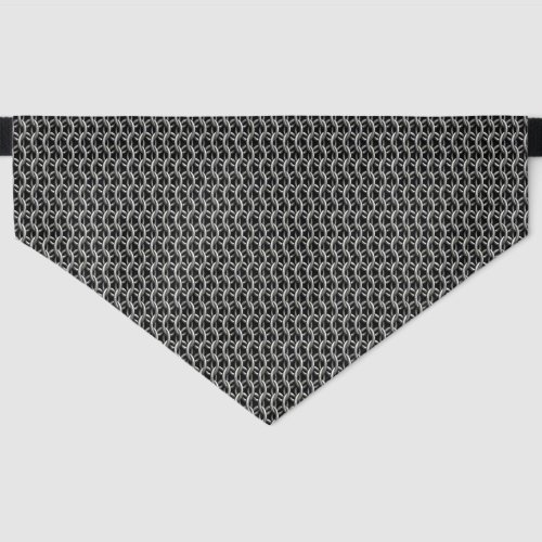 Chainmail Medieval Armor Pet Bandana Collar