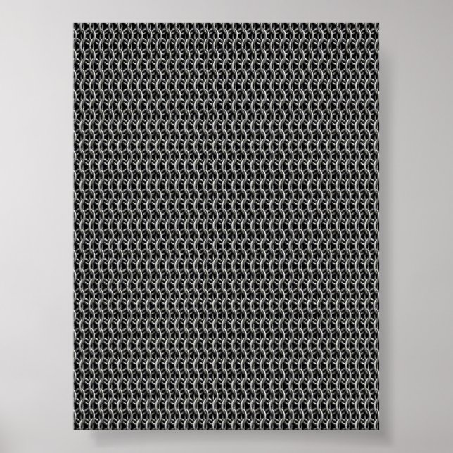 Chainmail Medieval Armor Poster (Front)