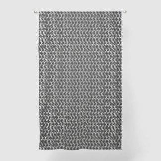 Chainmail Medieval Armor Sheer Curtains