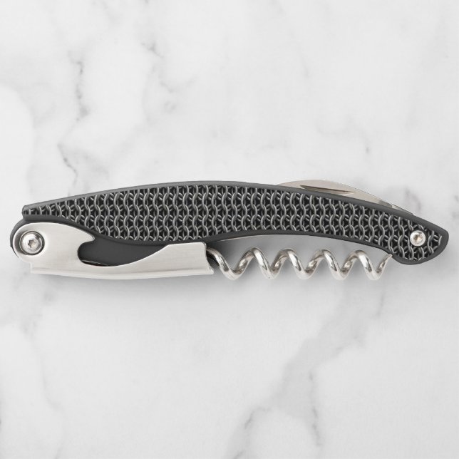 Chainmail Medieval Armor Waiter's Corkscrew (Front)