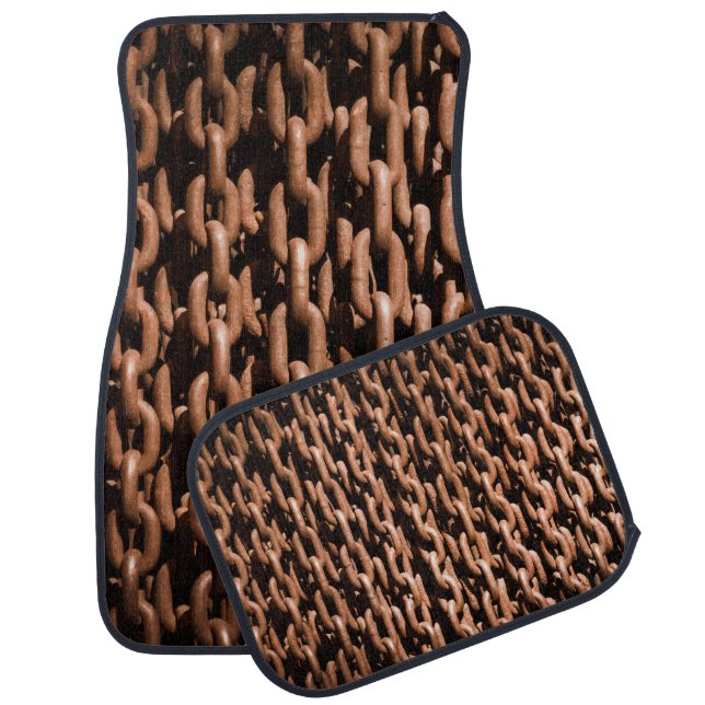 Chains Car Floor Mats (Full Set) (Set)