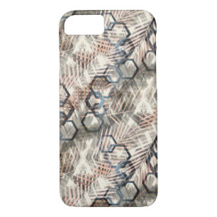 Chains on palm leaves. iPhone 8/7 case