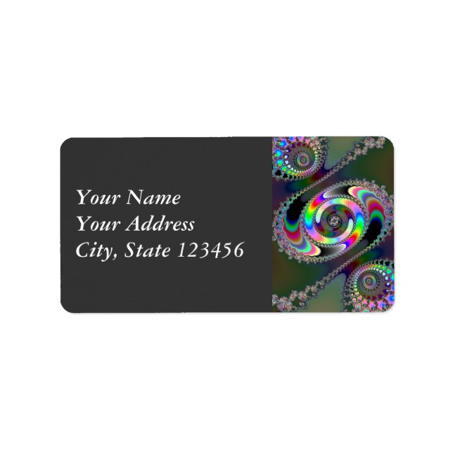 Chainsaw - Fractal Label (Front)