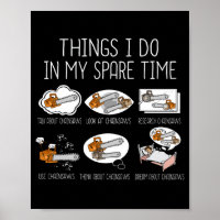 Chainsaw Gift Men Woodworker Lumberjack Arborist