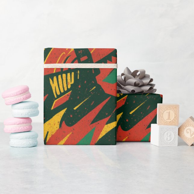 Chainsaw Gift Paper (Baby Shower)