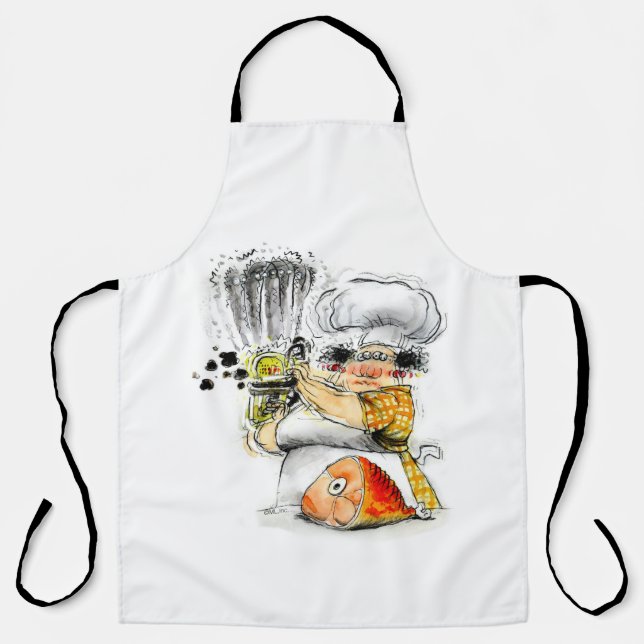 Chainsaw Ham Apron (Front)
