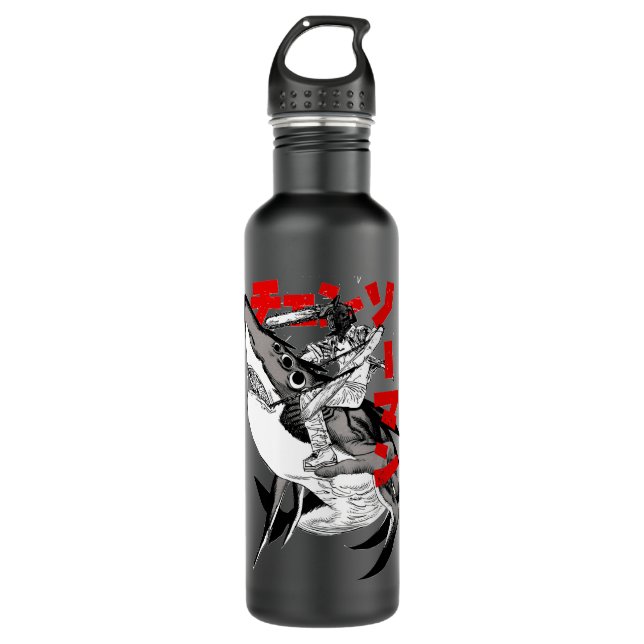Chainsaw Man Squad Classic      Stainless Steel Water Bottle (Front)